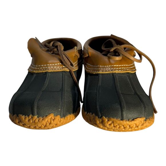 Soggs Thinsulate Insulation‎ Steel Shank Duck Shoes Men’s Size 7 Black Tan - Picture 10 of 14